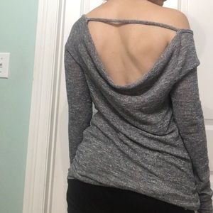 Swoop back top